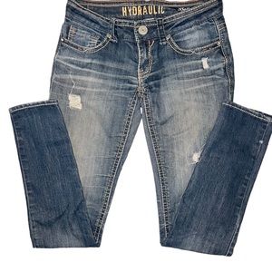 Women’s Hydraulic Bailey Skinny Jeans Dark wash